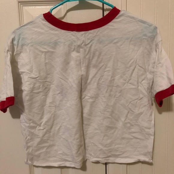 red and white graphic tee - Picture 2 of 2